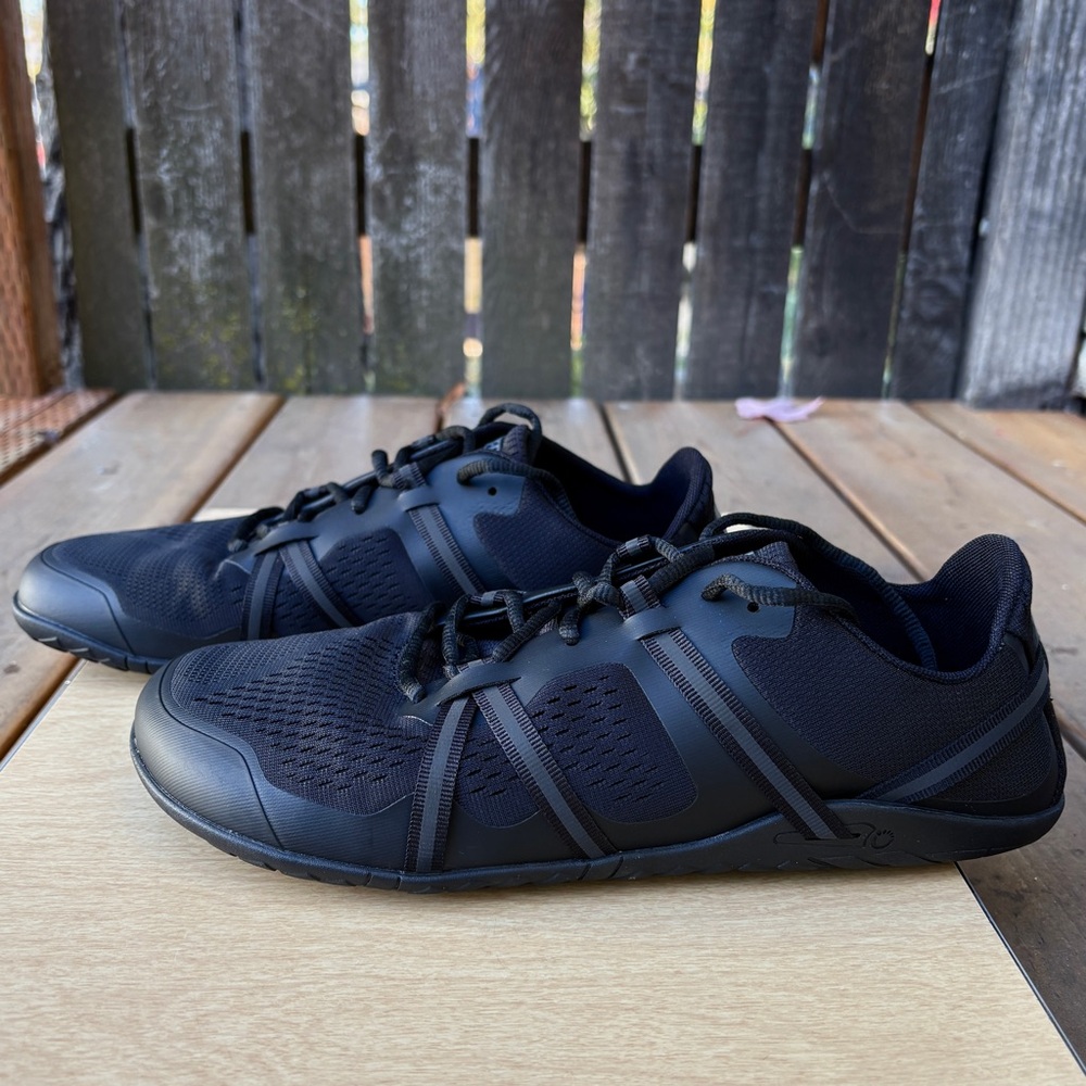 Zero Shoes Men’s Speed Force II Barefoot Performance Shoe New In Black Sz 10.5